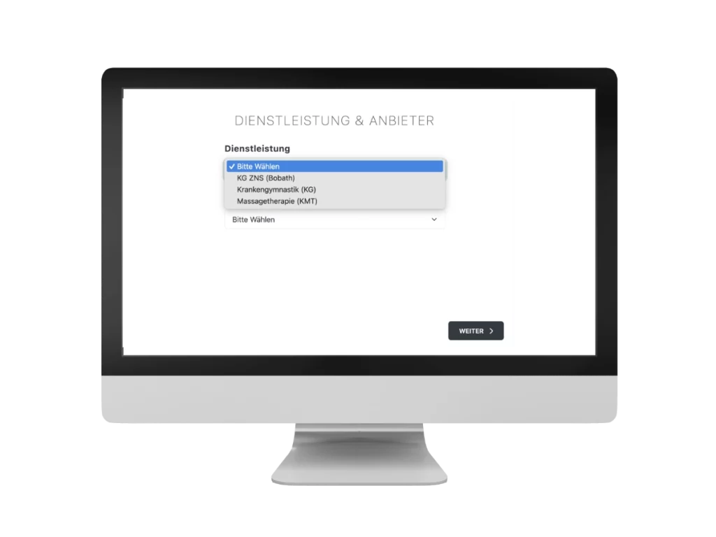 Online Terminvergabe transparenter Hintergrund